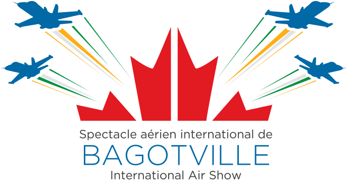Logo du spectacle aérien international de bagotville